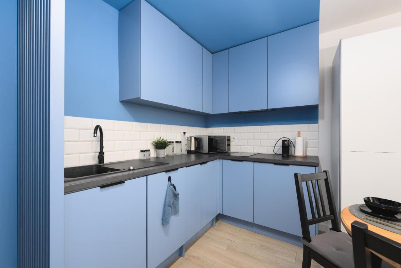 Apartament Blue Brzezno Prostywynajem Gdansk Brzezno Appartement Buitenkant foto