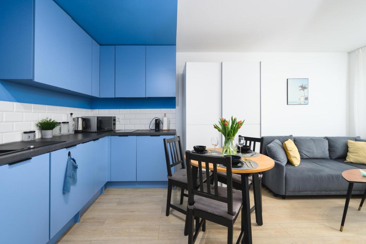 Apartament Blue Brzezno Prostywynajem Gdansk Brzezno Appartement Buitenkant foto