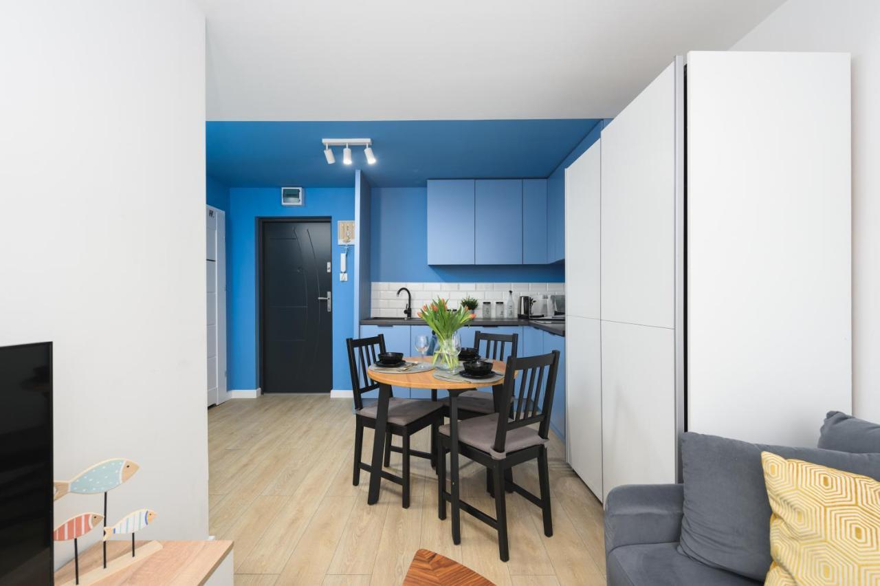 Apartament Blue Brzezno Prostywynajem Gdansk Brzezno Appartement Buitenkant foto