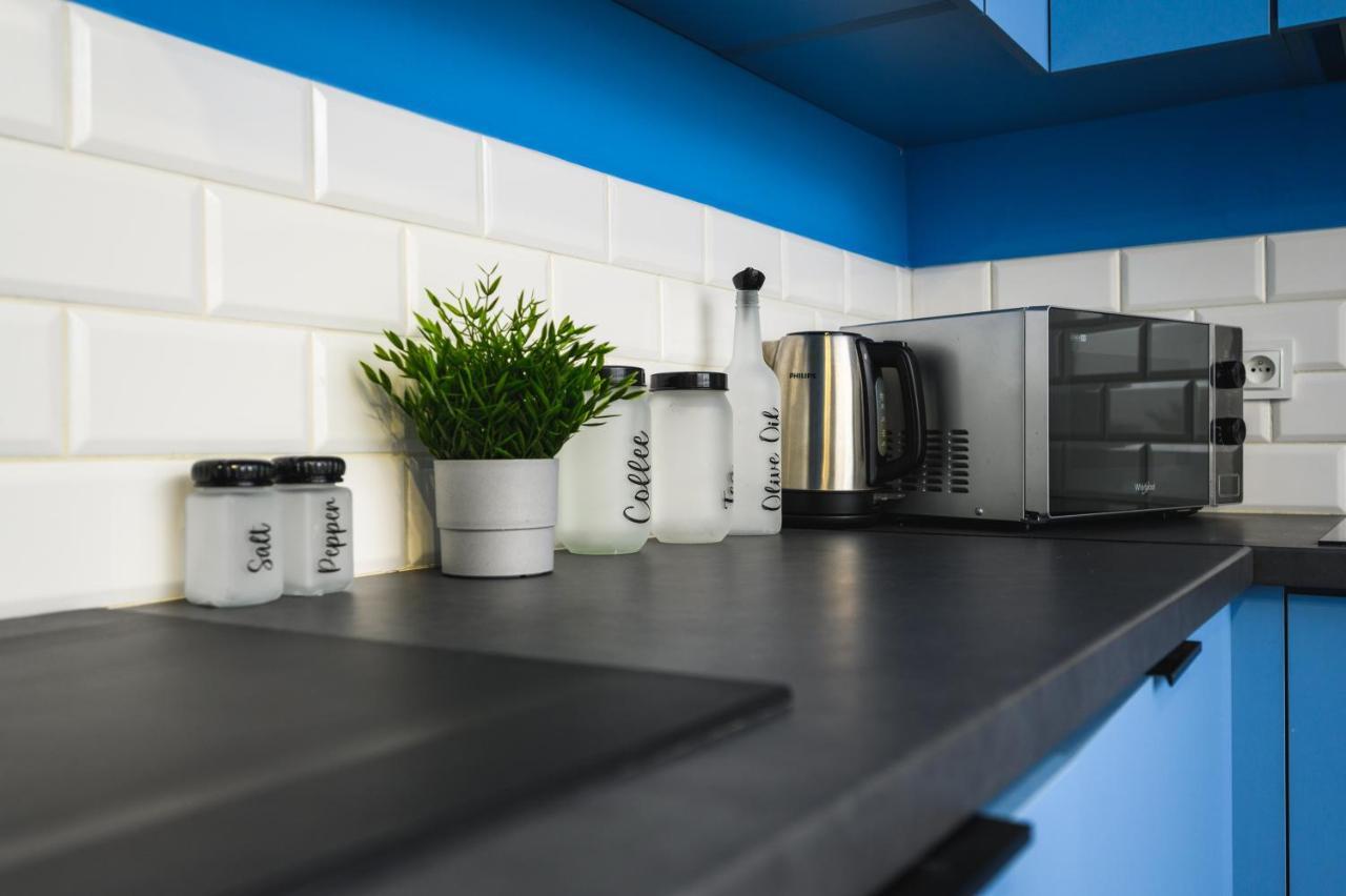 Apartament Blue Brzezno Prostywynajem Gdansk Brzezno Appartement Buitenkant foto